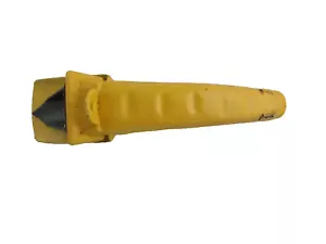 Apriscatole olio giallo vintage versare beccuccio ugello foratura metallo - Foto 1 di 3
