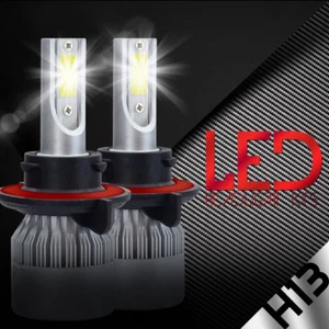 Sale 488W 48800LM LED Headlight KIT H13 9008 Hi/Lo Beam 6000K White Bulbs Pair - Picture 1 of 12