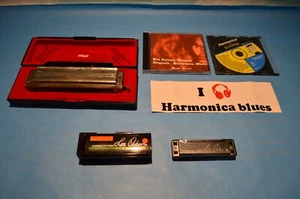 Vtg Hohner & Lee Oskar Harmonica Signed Jason Ricci CD For Dummies CD + Sticker - Picture 1 of 16