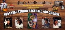 1994 LEAF STUDIO BASEBALL YOU CHOOSE - GREAT PHOTOGRAPHY !