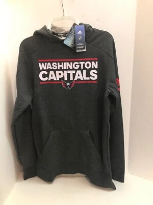 Washington Capitals Adidas NHL Squad Pullover Sudadera con Capucha Talla S Nuevo con Etiquetas $100 Foto 1 de 4