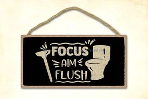 farmhouse decorative  hello sweet cheeks funny bathroom quote wood sign - Picture 1 of 2
