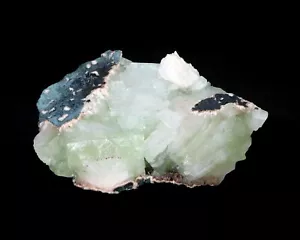 Minerali Mordenite Apofillite Verde Naturale India #L 1242 - Foto 1 di 6