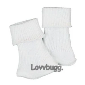 "Calcetines blancos para American Girl ropa de muñeca de 18" o cualquier bebé ¡ENVÍO GRATUITO AGREGA! LovvU! - Imagen 1 de 12