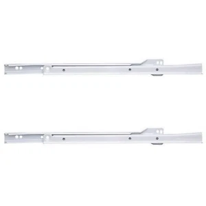 (10 Sets) 14" Hickory P1700/14-W Bodenmontage Schrank Schubladenschienen selbstschließend - Bild 1 von 3