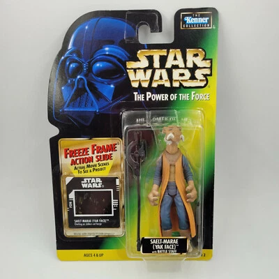 Marco congelado Star Wars POTF2 FF Saelt-Marae (cara de yak) Foto 1 de 2