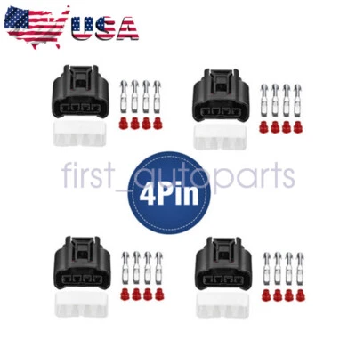 Juego de 4 conectores de enchufe de bobina de encendido 2008 para Toyota Camry CE sedán 90980-11885 Foto 1 de 4