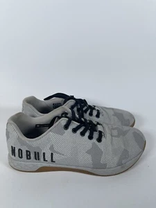 NoBull Women's Gray Superfabric Camo Gum Trainer Gym Shoes Sneakers Size 10.5 - Picture 1 of 13