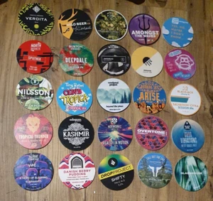 Lote de 25 insignias de trabajo para bomba de cerveza - 25 barriles de cervecerías diferentes 80 mm diámetro e - Imagen 1 de 1