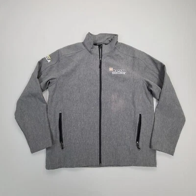 Port Authority Jacket Mens Extra Large Gray Windbreaker Softshell Outdoors - Image 1 of 4