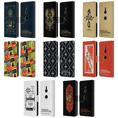 FANTASTIC BEASTS: SECRETS OF DUMBLEDORE GRAPHICS LEATHER BOOK CASE SONY PHONES 1 - Image 1 of 4