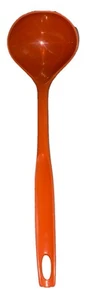 *Vintage*FOLEY*Orange*Nylon Kunststoff*Suppenkelle*Löffel*Küchenutensilien*Kochen* - Bild 1 von 5