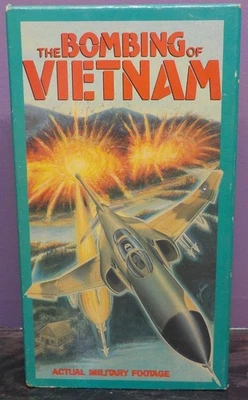 The Bombing of Vietnam (VHS) 1990 Running Time 30 Minutes.  Rare Made in USA!!! - Image 1 of 4