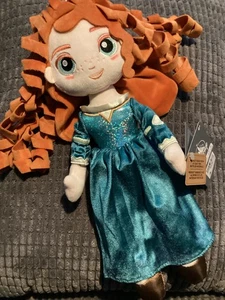 BNWT New Disney Parks Brave Merida Medium Soft Plush Doll Toy H35cm - Picture 1 of 8
