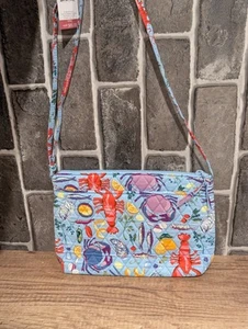 Vera Bradley Large Hipster 🦞 SEAFOOD BOIL Purse Crossbody Shoulder Bag New V451 - Picture 1 of 3