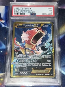 PSA 7 Gyarados EX 123/122 XY Breakpoint Full Art Secret Rare NM - Picture 1 of 2