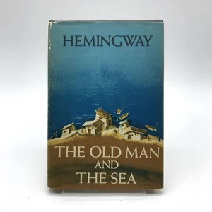 The Old Man and the Sea Hardcover by Ernest Hemingway 1952 Book Club Edition (W) - Picture 1 of 12