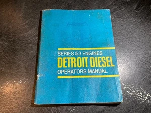 Detroit Diesel Series 53 Maintenance Manual inline 2-53, 3-53, 4-53, 6V-53 8V-53 - Picture 1 of 12