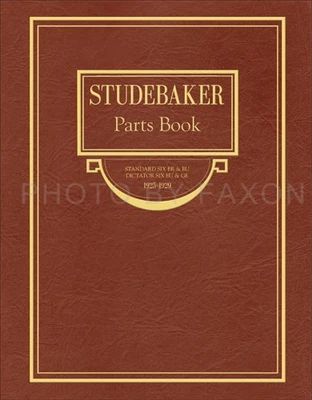 Libro de piezas Studebaker 1925 1926 1927 1928 1929 estándar 6 dictador ER EU GE Foto 1 de 4