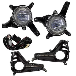 Fog Lamp Set for Hyundai I10 Grand (Right & Left Sides) Kit for 2016-2019 Models - Picture 1 of 1