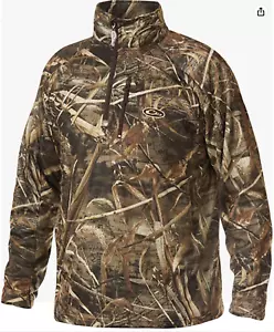 Drake Waterfowl MST Breathelight Fleece 1/4 Zip Pullover Max 5 Size Small - Picture 1 of 7
