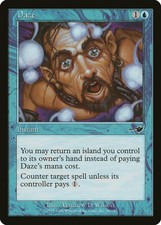Daze Nemesis NM Blue Common MAGIC THE GATHERING MTG CARD ABUGames