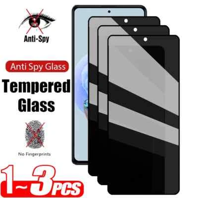 Privacy Tempered Glass Screen Protector For Xiaomi Redmi Note 14 13 12 Pro 11 10 - Image 1 of 4