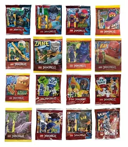 Original LEGO Ninjago Limited Edition polybag minifigure set - Pick yours! NEW - Picture 1 of 38