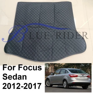 Bandeja de maletero trasero para Ford Focus Sedán 2012-2017 16 15 coche revestimiento alfombrilla de carga Floo - Imagen 1 de 2