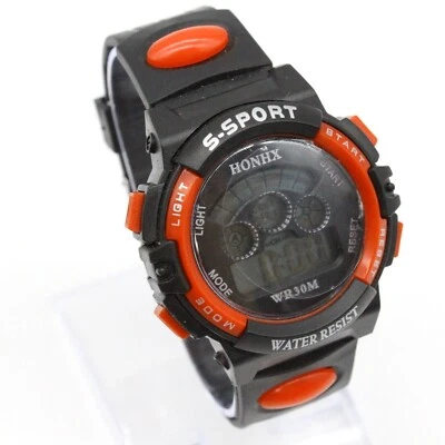 Relojes Hombre Militar Ejército Deportes Digital LED Antigolpes Reloj Alarma Cronómetro Foto 1 de 4