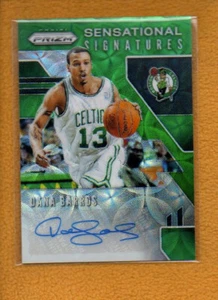 Dana Barros 2019-20 Panini Prizm Sensational Signature Choice Green Auto /8 - Picture 1 of 2