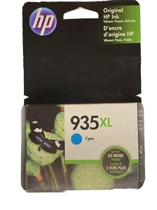 HP - 935XL Tintenpatrone Cyan mit hoher Reichweite - Brandneu Versiegelt - Bild 1 von 4