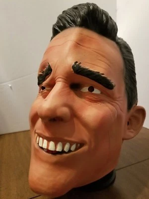 HALLOWEEN MITT ROMNEY MASK ADULT HALLOWEEN COSTUME DISGUISE RUBBER POLITICAL - Image 1 of 4