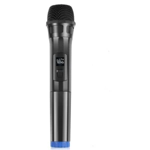 MICROFONO PROFESSIONALE WIRELESS SENZA FILI DINAMICO CON BATTERIA KARAOKE FESTE - Foto 1 di 6