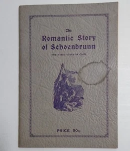 Story of Schoenbrunn The First Town in Ohio 1930 New Philadelphia Tuscarawas Co. - Picture 1 of 7