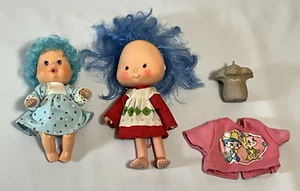 American Greetings Strawberry Shortcake Lot Blueberry Muffin baby bottle Kenner - Picture 1 of 3