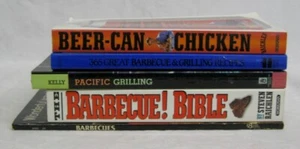 Beer-Can Chicken 365 Great Barbecue & Grilling Recipes Book Lot of 5 - Picture 1 of 12