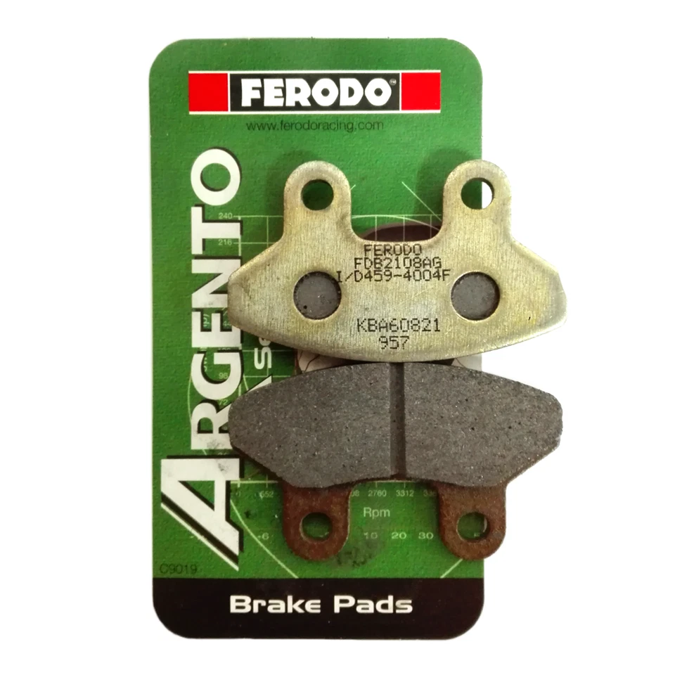 Coppia pastiglie freno anteriori Ferodo SYM Joyride 125 E2 2005 2006 2007 2009 - Immagine 1 di 1