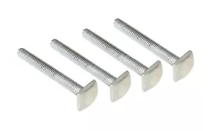 4 Nutsteine M6x50mm Kopf 13x13 Dachträger Relingträger T-Nut Adapter Nutensteine - Bild 1 von 2
