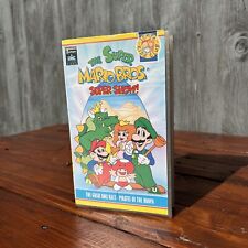 Super Mario Bros. VHS PAL (1993) Beautiful ex-Rental Plus DVD R1 Nintendo  Movie