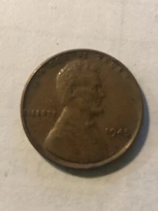 1945 Lincoln Wheat Penny - Picture 1 of 3