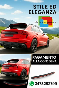 ⭐Tapa Spoiler Inferior V.2 Adecuado Para Audi RSQ8 Mk1 Facelift⭐ - Imagen 1 de 6