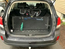 Rear Trunk Envelope Style Mesh Organizer Cargo Net for SUBARU OUTBACK 2000-2024