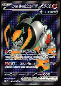Iron Boulder ex SV05: Temporal Forces #192/162 Ultra Rare Pokemon Card T1-540 - Picture 1 of 2