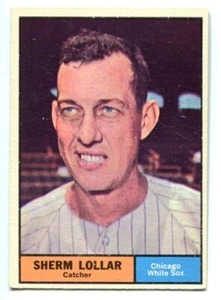 1961 Topps #285 Sherm Lollar Baseball Card - Chicago White Sox - Picture 1 of 2