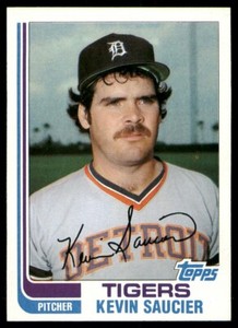 1982 Topps Kevin Saucier #238 NM Or Better Detroit Tigers