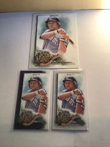 George Brett 2022 Topps Allen & Ginter Mini Base & Black Border + Reg Base #17 - Picture 1 of 2