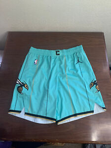 NBA Charlotte Hornets Basketball City Edition Game Shorts Mint Size 40+1