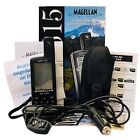 Handheld Magellan GPS 315 Navigator Boating Hunting Hiking Manual Case 12v Works