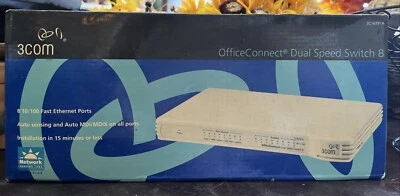 3COM 3C16791A Office Connect Dual Speed Switch 8 Port - Image 1 of 3